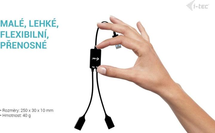 Produktbild i-tec USB-A Cable Hub 2 Port (USB-A, 2 Ports)