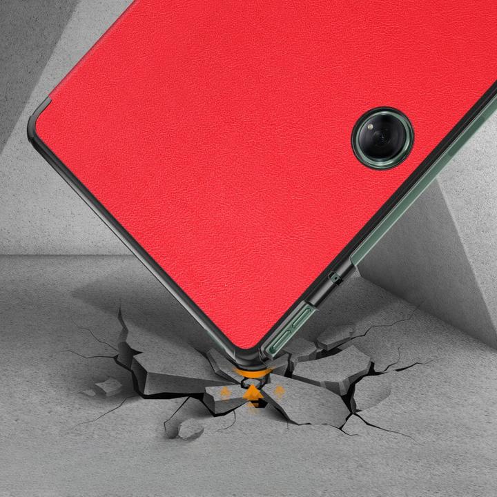 Actual product image Cover-Discount OnePlus Pad - Tri-fold Smart Case red (OnePlus Pad)