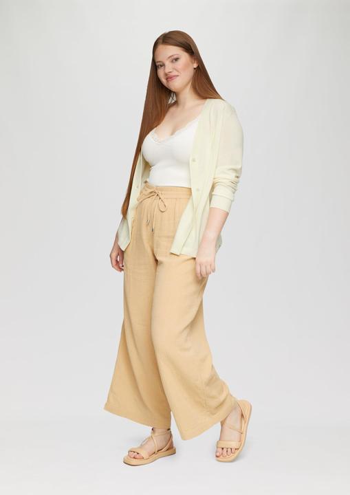 Immagine prodotto S.Oliver Strickjacke Strickjacke aus Viskosemix mit Rippbündchen (44)