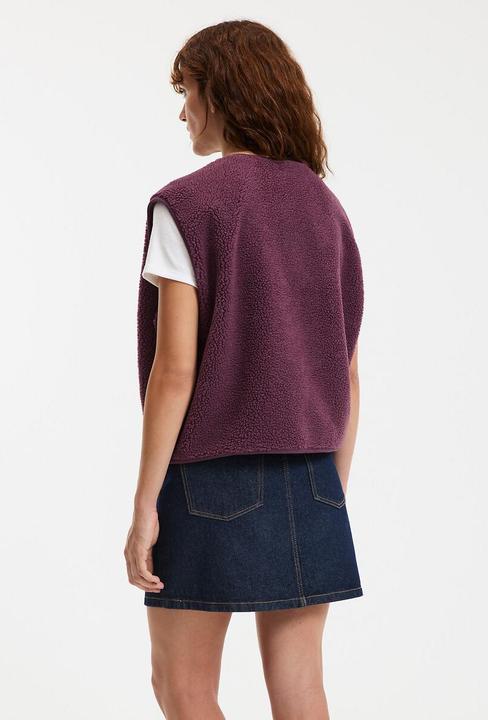 Produktbild La Redoute Collections Ärmellose Oversize-Weste aus Sherpa (M, L)