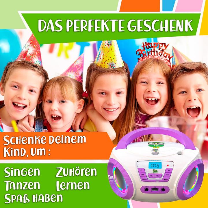 Produktbild TinyGeeks Boombox für Kinder
