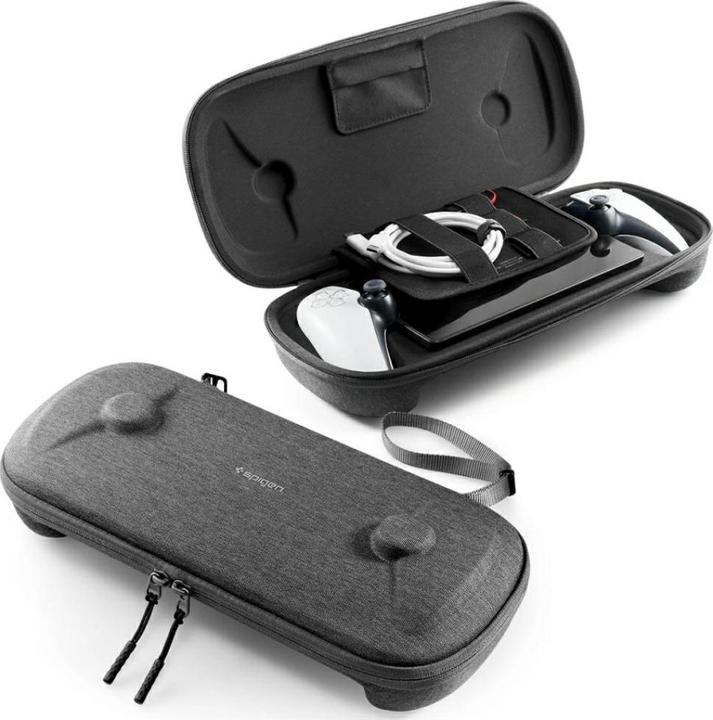 Image du produit Spigen - Klasden Pouch - Sony Playstation Portal Remote, for Accessories - Charcoal Grey