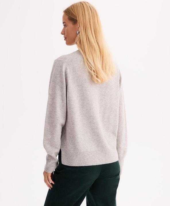 Actual product image Anne Weyburn Kaschmirpullover mit V-Ausschnitt aus Feinstrick (S)