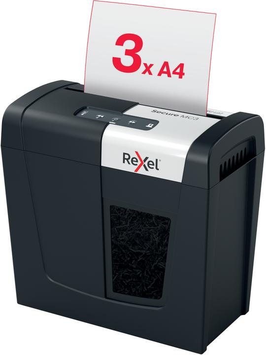 Produktbild Rexel Secure MC3 Whisper-Shred (Partikelschnitt)