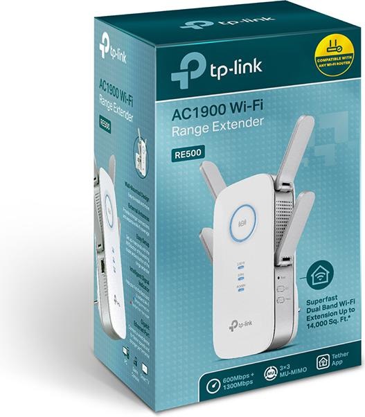 Image du produit TP-Link Tl-Re500 (1300 Mbit/s, 600 Mbit/s)
