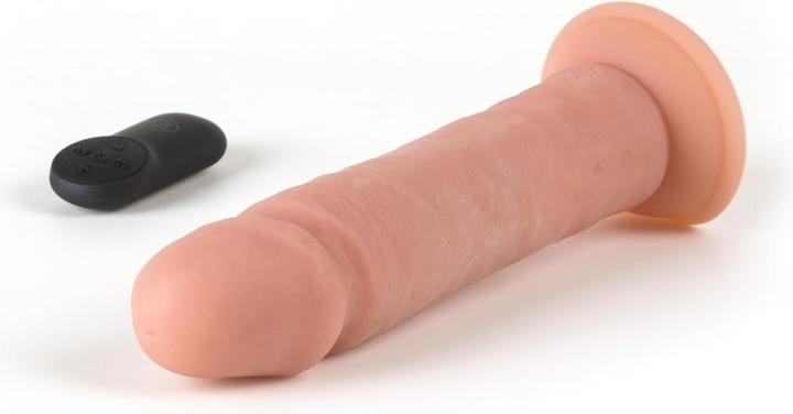Actual product image Virgite Realistic vibrator "R1" 19cm With remote control