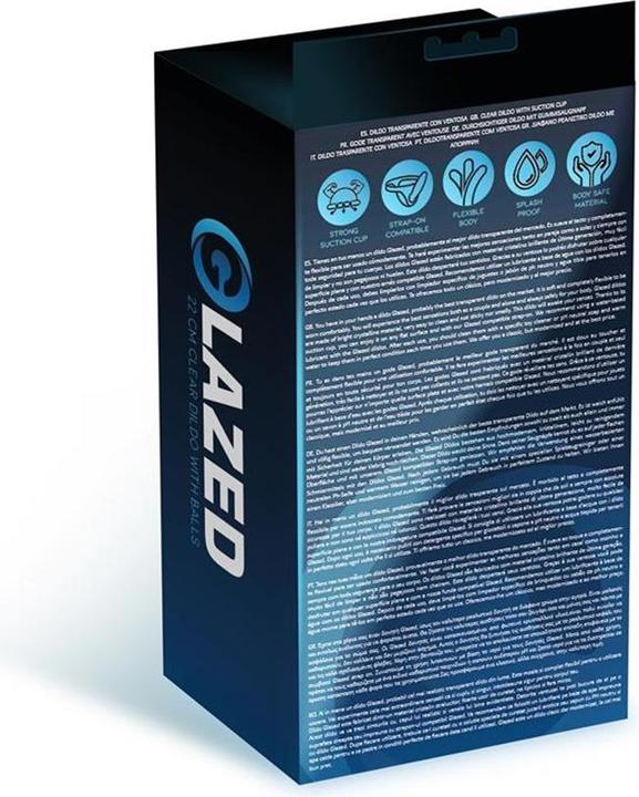 Actual product image Glazed Curved dildo