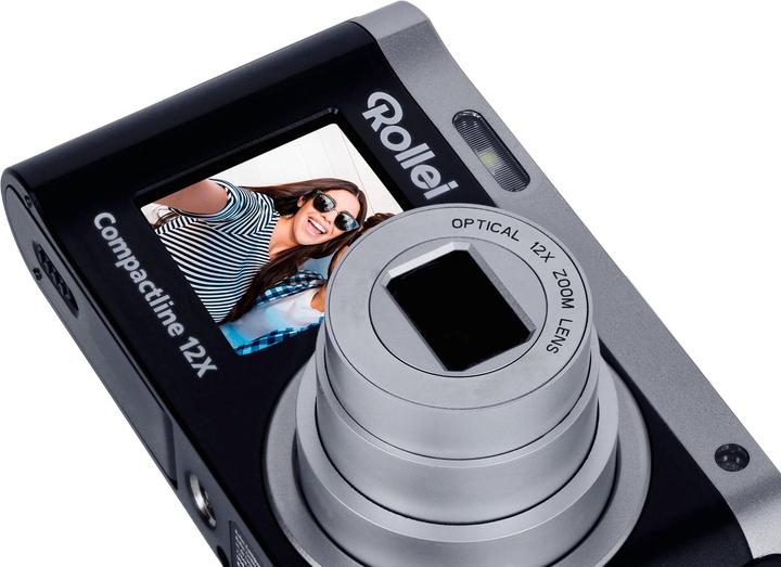 Actual product image Rollei Compactline 12X Digital Camera, black (64 Mpx)
