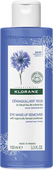 Actual product image Klorane Cornflower (Facial cleansing wipes, 100 ml)