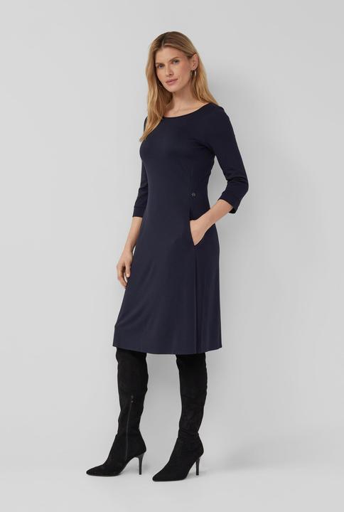 Image du produit s.Oliver Kleid Kleid aus Interlockjersey mit 3/4-Ärmeln (32)
