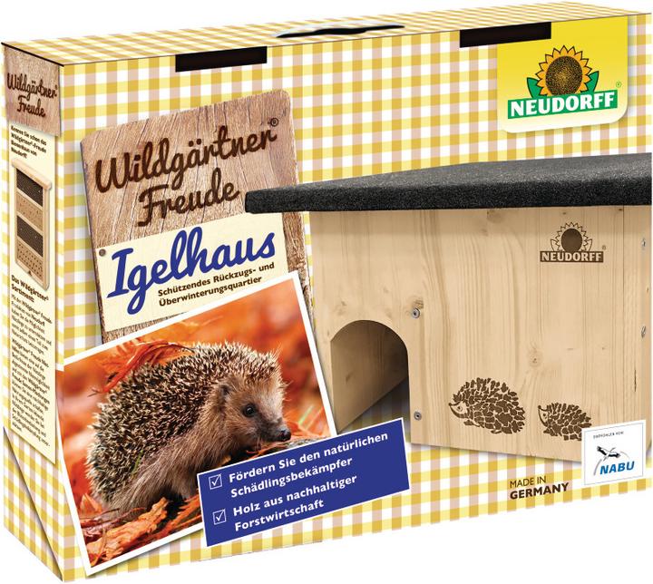 Actual product image Neudorff Hedgehog House