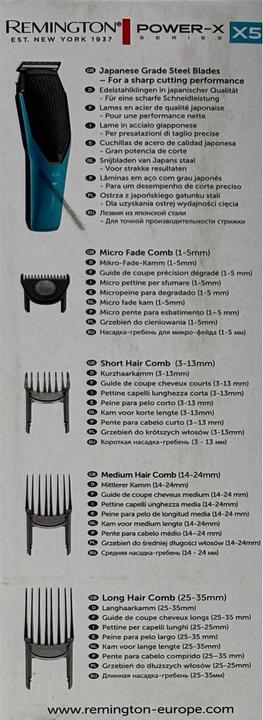 Image du produit Remington Tondeuse à cheveux Power-X Series X5