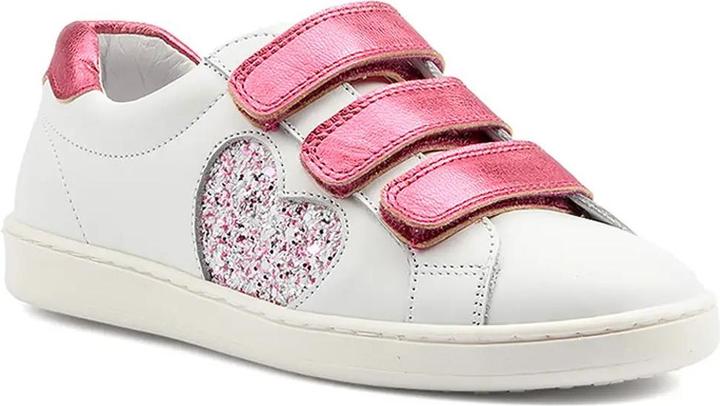 Image du produit Benjie Montreux velcro Enfant Blanc Paillettes fuchsia (33)