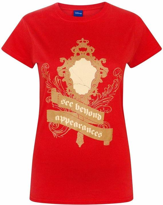 Immagine prodotto Beauty And The Beast Enchanted Mirror Maglietta Donna (M)