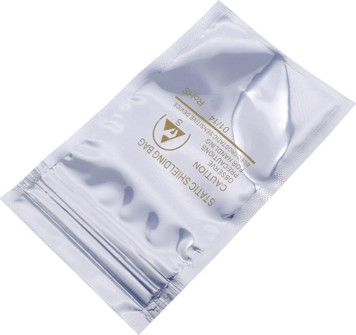 Actual product image Quadrios ESD bag (L x W) 75 mm x 125 mm shielding ESD code letter S 10 (10 pcs.)