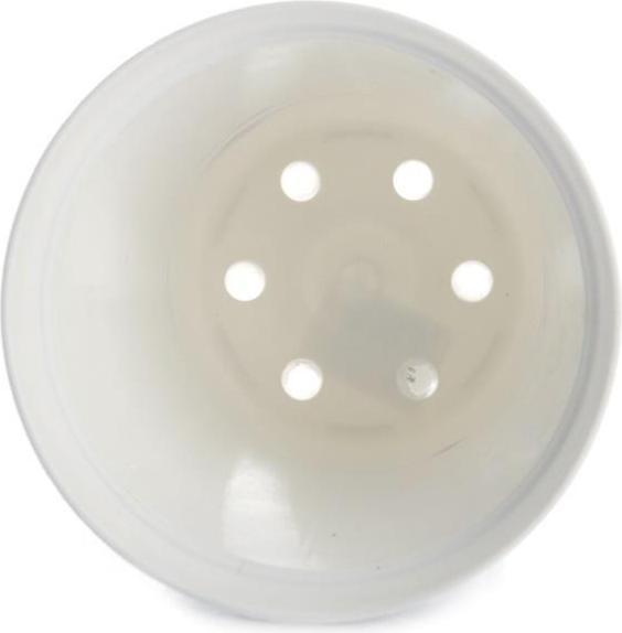 Actual product image Uniplastex Flowerpot Classic UDC14, plastic, Ø 14 cm, white (14 x 12 cm)
