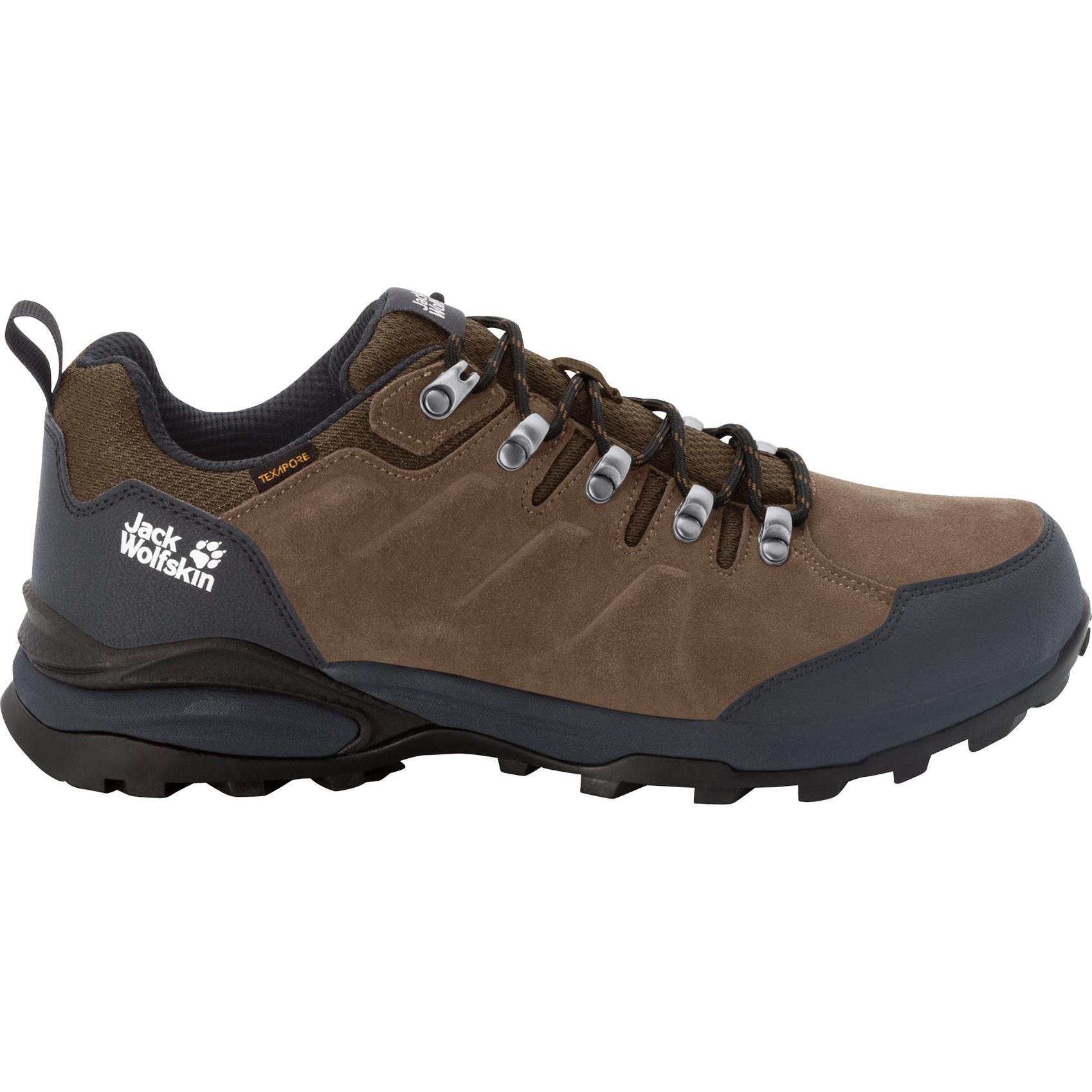 Jack Wolfskin, Herren, Wanderschuhe, Refugio Texapore Low M (40), Braun