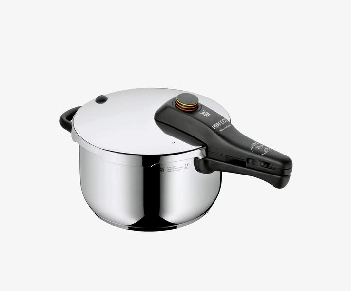 Produktbild WMF Dampfkochtopf Schnellkochtopf 2,5l Perfect Induktion Edelstahl 18/10 (18 cm, Dampfkochtopf, Edelstahl)