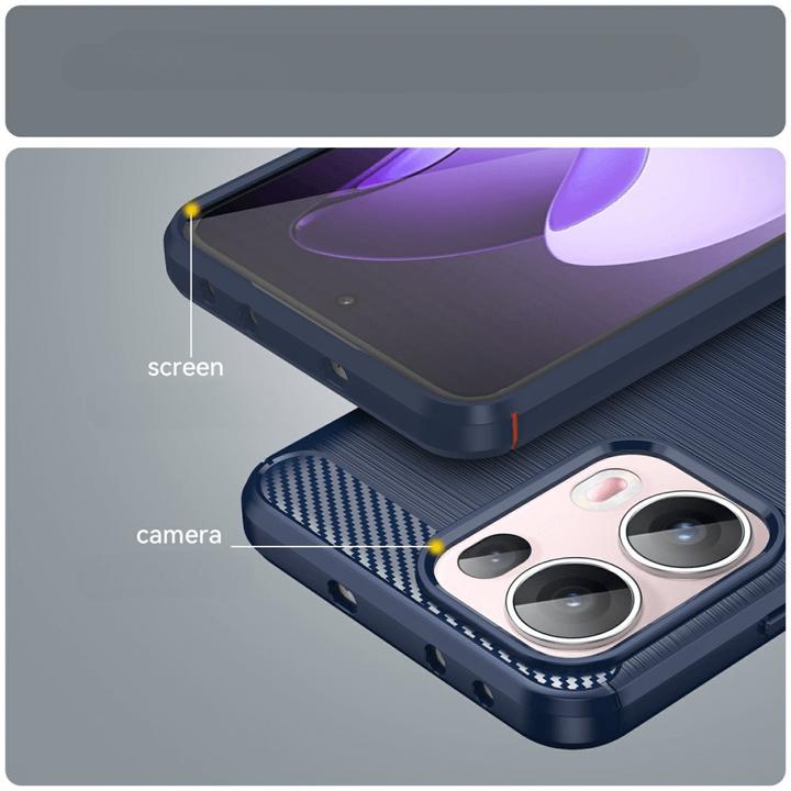 Produktbild Cover-Discount OPPO Reno13 Pro 5G - Metall Carbon Look Hülle