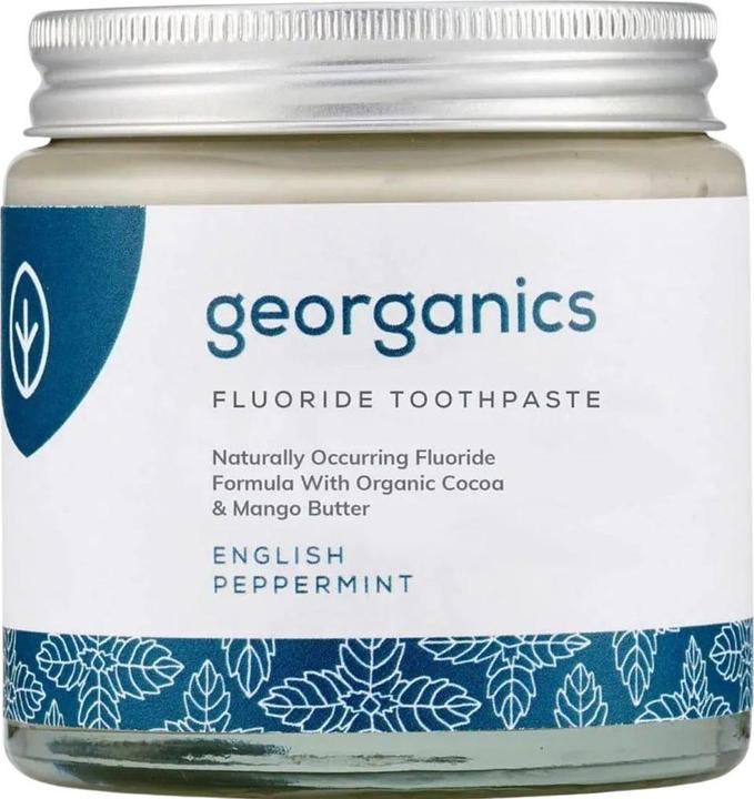 Georganics Fluoride English Peppermint Toothpaste 60ml (60 ml)
