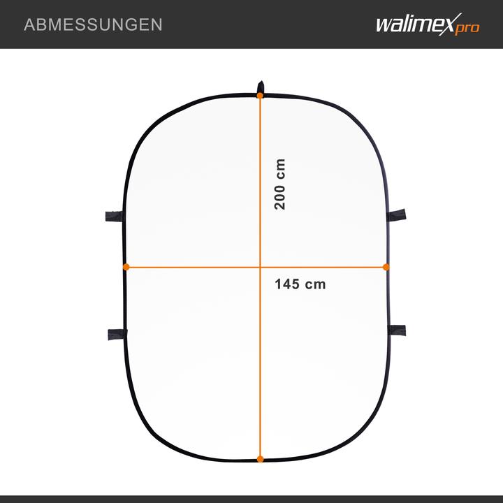 Produktbild Walimex 2in1 Falthintergrund (145 cm, 200 cm)