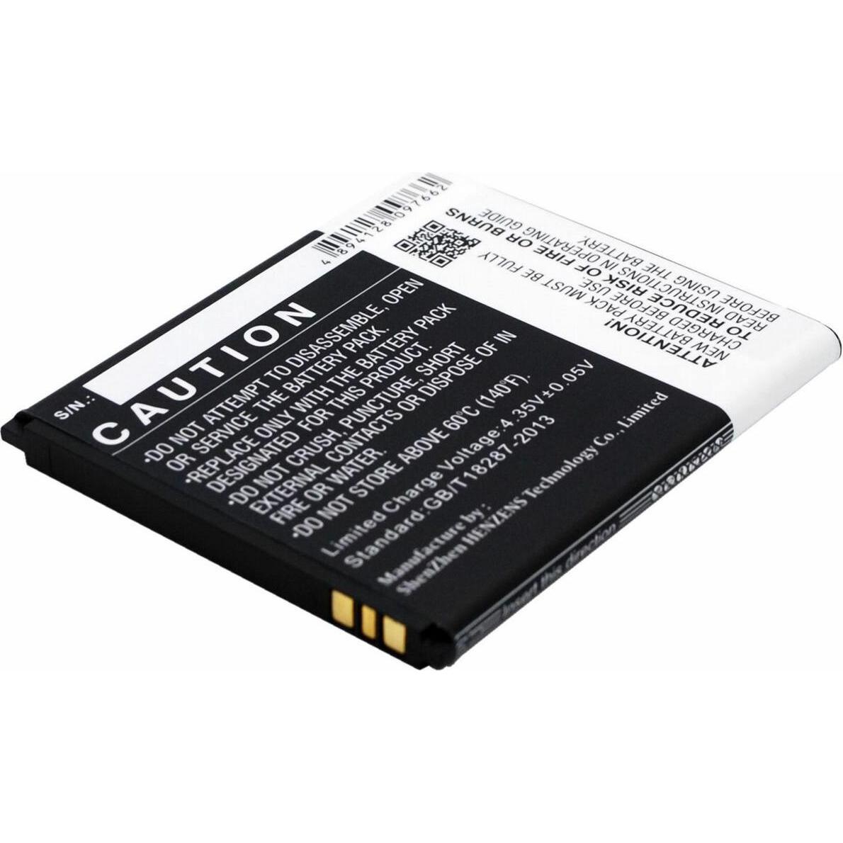 CoreParts Battery for Wiko Mobile (Akku), Mobilgerät Ersatzteile, Schwarz