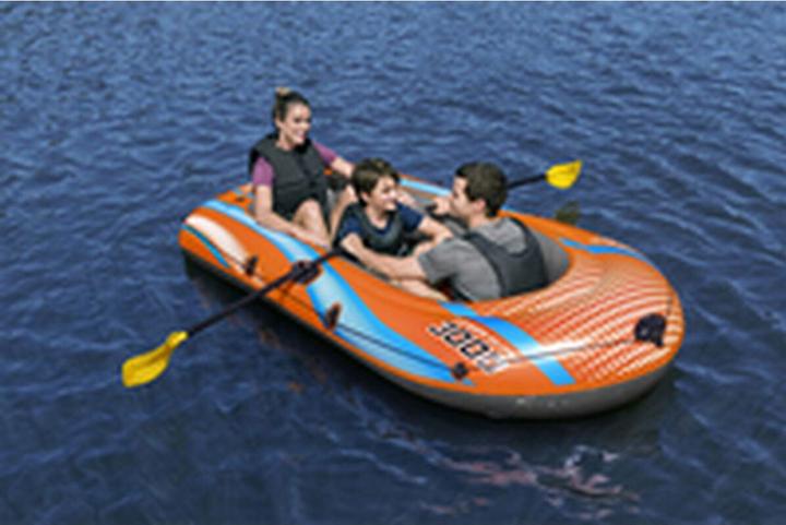 Image du produit Bestway 8'1" x 48"/2.46m x 1.22m Kondor Elite 3000 Raft Set (246 cm, 3 pers.)