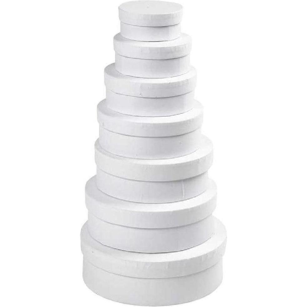 Creativ Company Runde Geschenkkartons (7x) (26421)