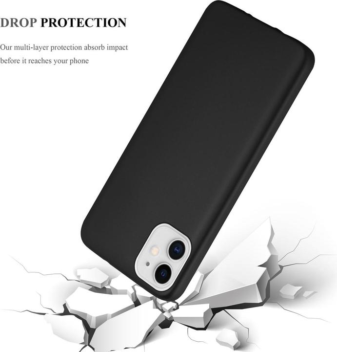 Actual product image Cadorabo TPU Matt Metallic Cover (Apple iPhone 11)