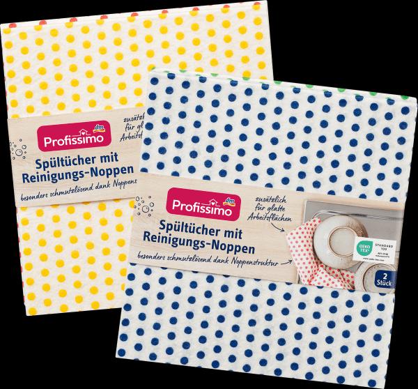 Actual product image dm Profissimo Dishcloths with cleaning nubs (2 pcs.)