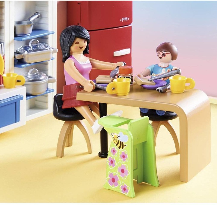 Produktbild Playmobil Familienküche (70206, Playmobil Dollhouse)