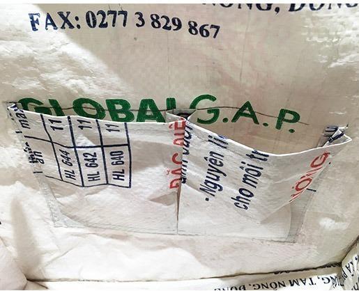 Immagine prodotto Bekos Upcycling - Grosser Shopper XL aus recycelten Fischfuttersäcke grün
