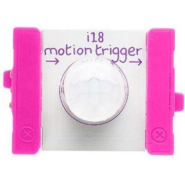 Thumbnail - Littlebits motion trigger, Motion sensor,, Purple, White, 95.2 mm, 190.5 mm, 12.7 mm, Elektronikmodul