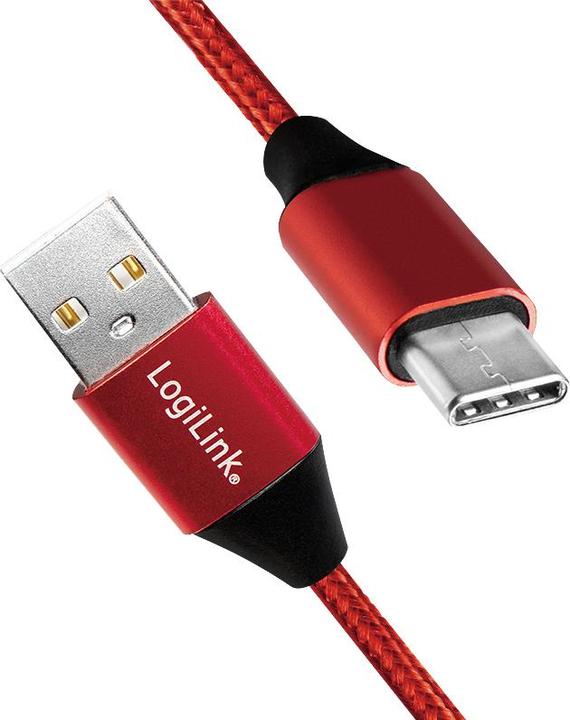 Productafbeelding LogiLink USB-kabel (1 m, USB 2.0, 5 W)