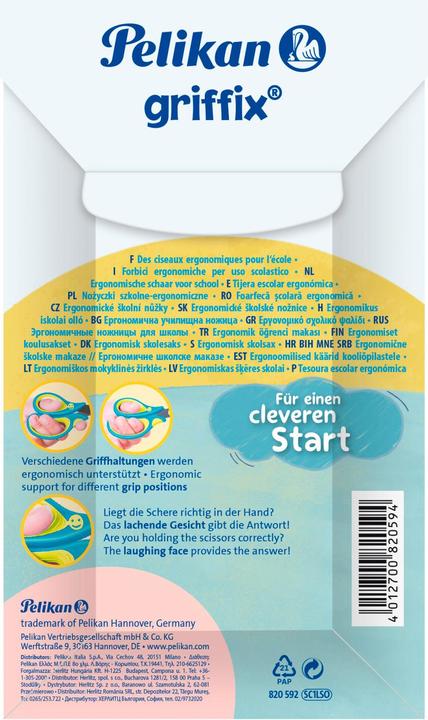 Immagine prodotto Pelikan GRIFFIX - Forbici (15 cm)