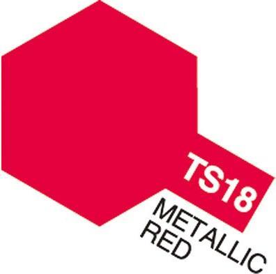 Produktbild Tamiya TS-18 Metallic Rot glänzend 100ml