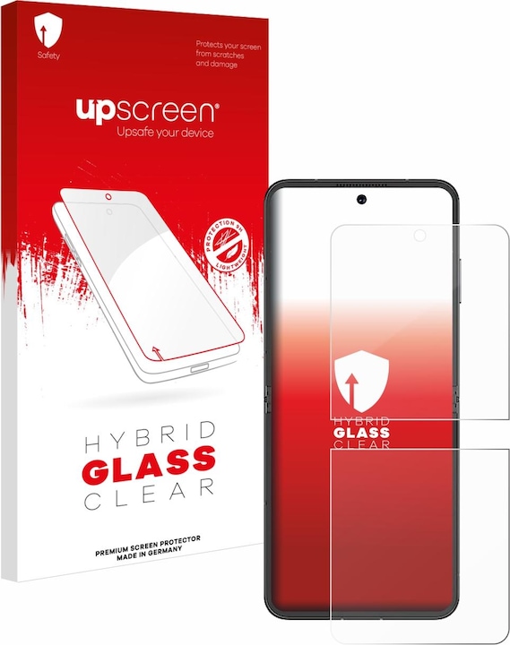 Actual product image upscreen Scratch Shield Glass (1 Piece, Samsung Galaxy Z Flip 5G)