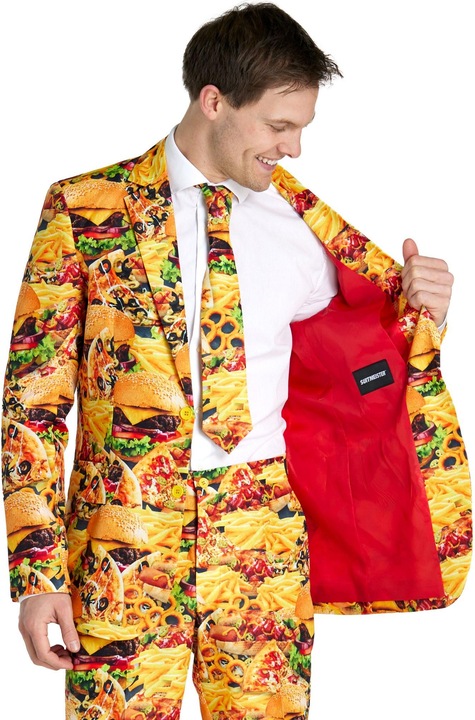 Produktbild OppoSuits Fast Food Partyanzug (XXL)