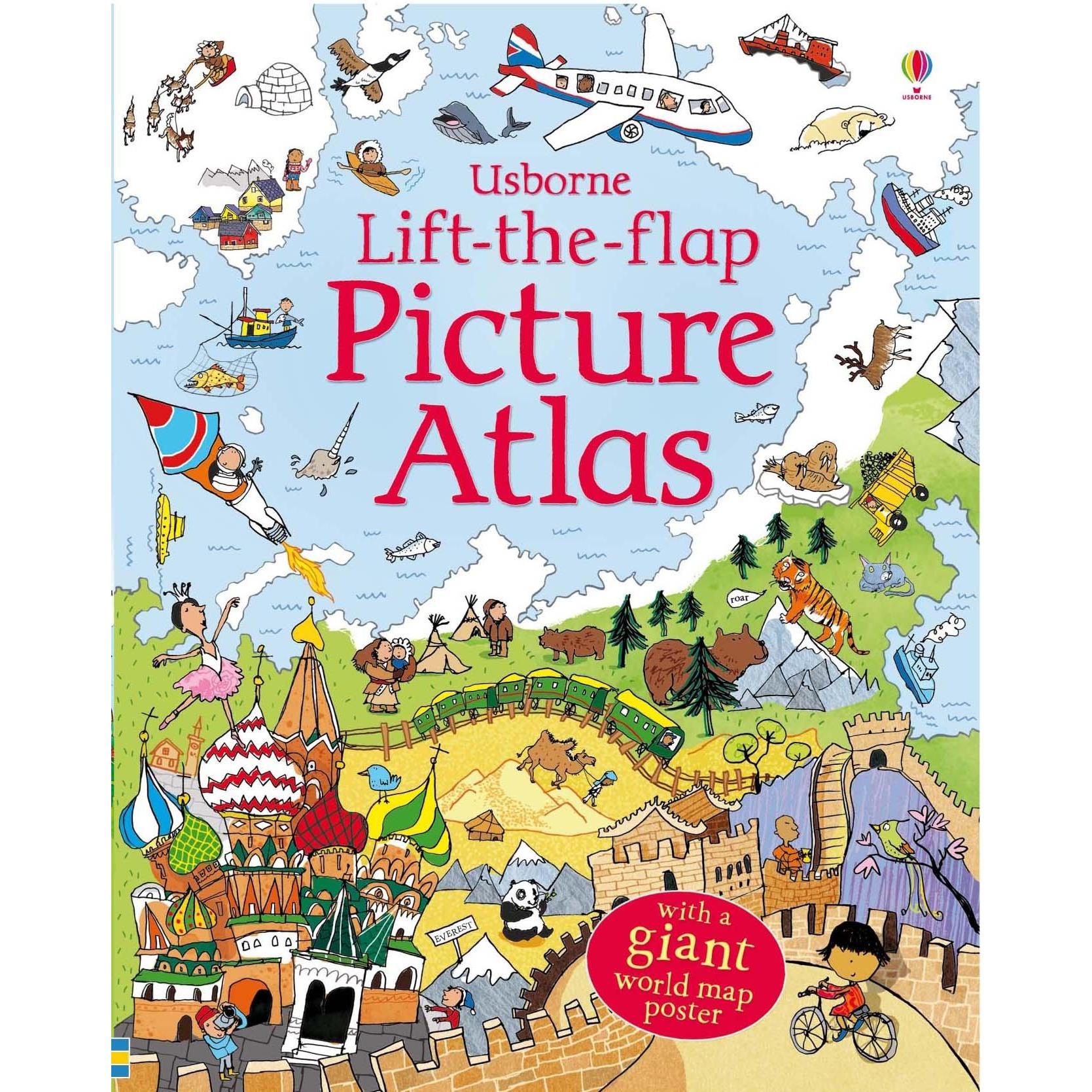 Thumbnail - Lift the Flap Atlas, Kinderbücher von Alex Frith