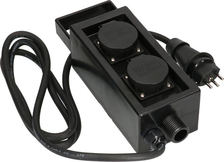 Actual product image Max Hauri GARDEN garden socket with ground spike