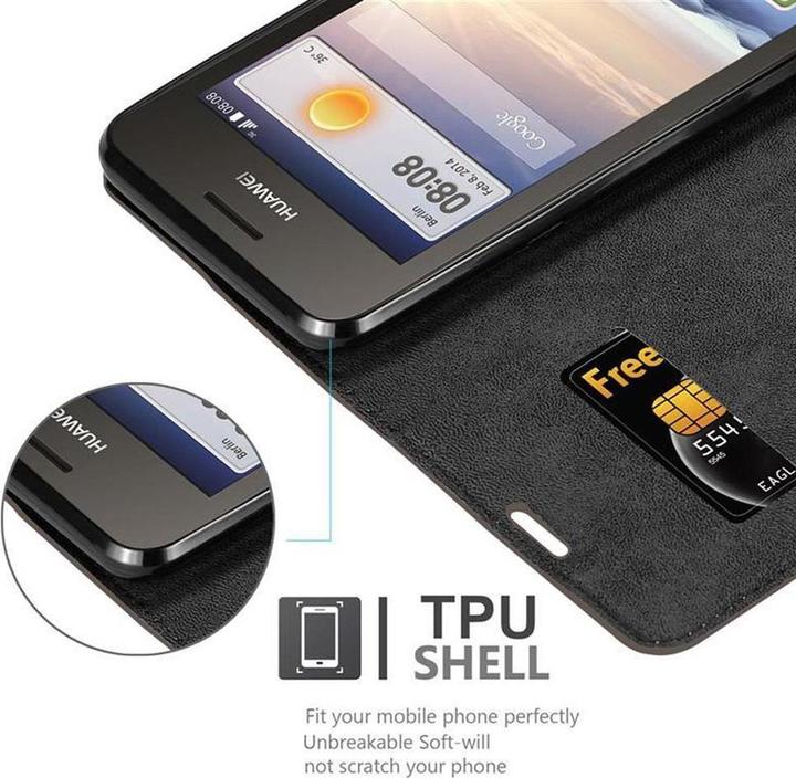 Productafbeelding Cadorabo Boek Onzichtbare Magneethoes (Huawei Ascend Y330)