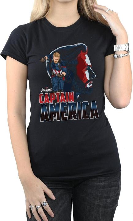 Produktbild Avengers Infinity War Captain America Character TShirt (L)
