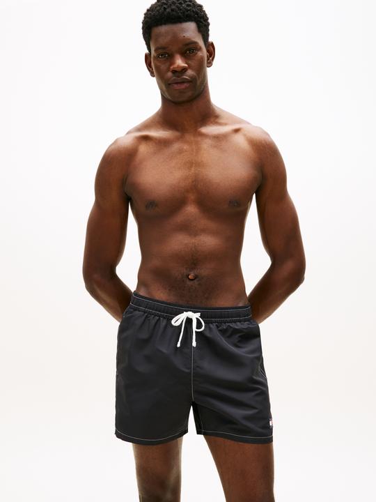 Image du produit Tommy Hilfiger Black Polyester Swim Shorts (S)