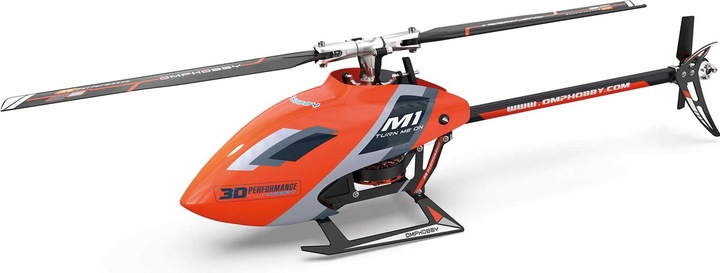 OMP Hobby Helikopter M1 EVO Flybarless, 3D, Orange BNF