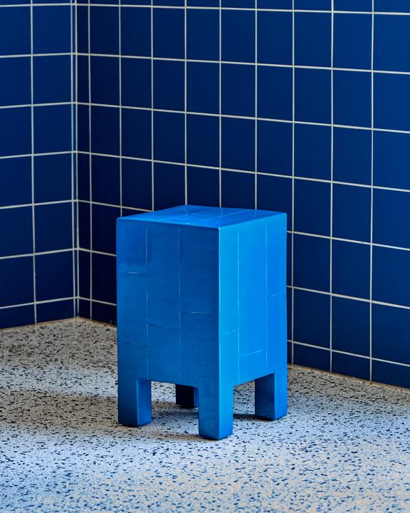 Image du produit House Doctor Side table, HDBrick, Blue