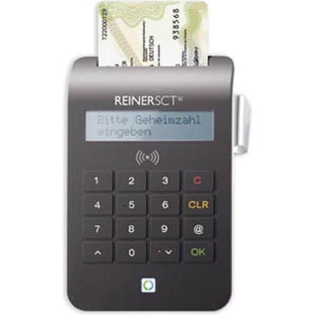 ReinerSCT CyberJack RFID Komfort (USB 2.0), Speicherkartenlesegerät, Schwarz
