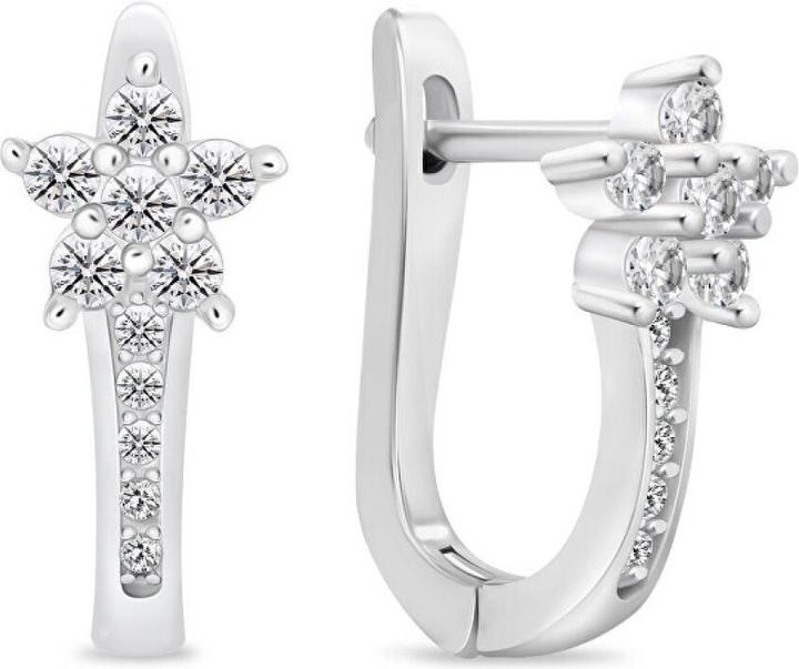 Produktbild Brilio Silver - Beautiful silver earrings with zircons EA1005W