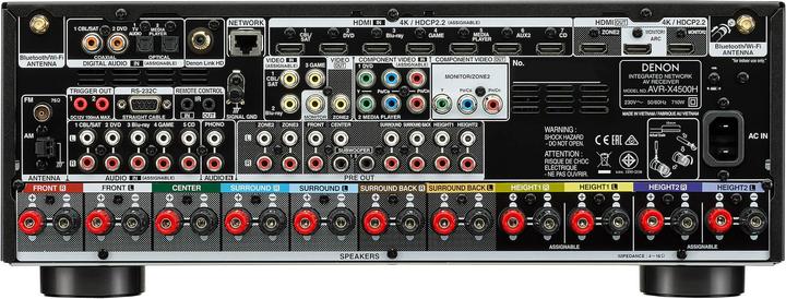 Actual product image Denon AVR-X4500H (9.2 Channel, FM)