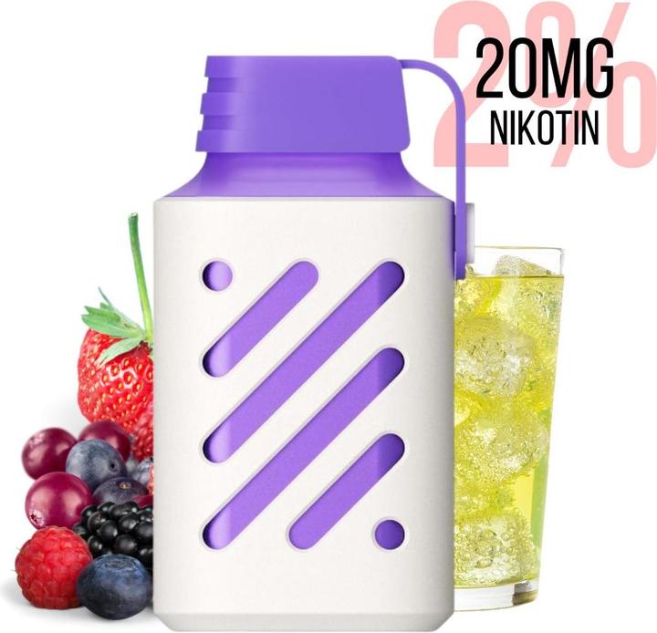 Actual product image Vozol Gear 600, Forest Berry Energy (Wild berry)