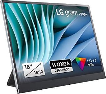 Produktbild LG 16MR70.ASDWU + view Gram USB-C (2560 x 1600 Pixel, 16")